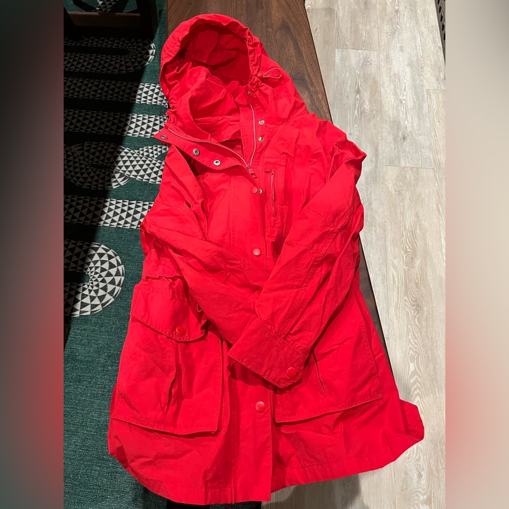 Jcrew women’s rain jacket size small